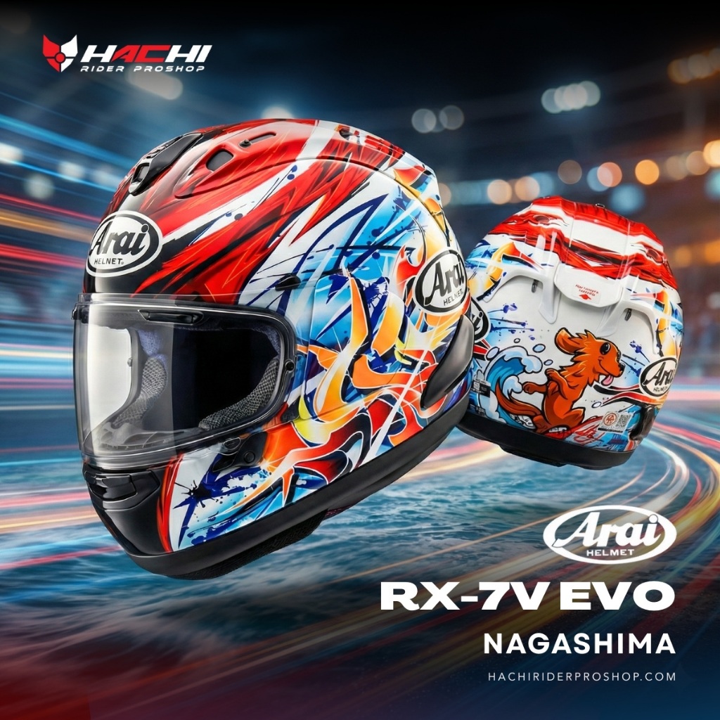ARAI RX-7V EVO - Nagashima