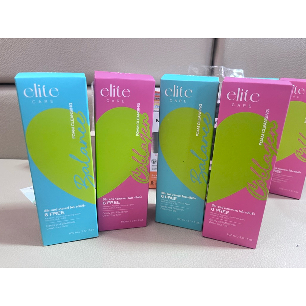 Elite Care Balance & Collagen Cleansing Foam