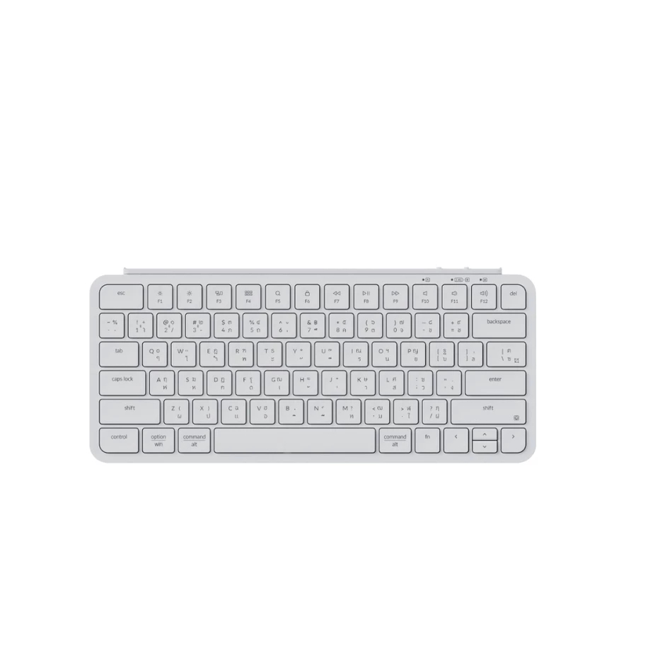 ส่งต่อ ซื้อมาไม่นาน ดูใบเสร็จได้ Keychron B1 Pro Ultra slim Wireless Keyboard  คีย์บอร์ดไร้สาย เสียง