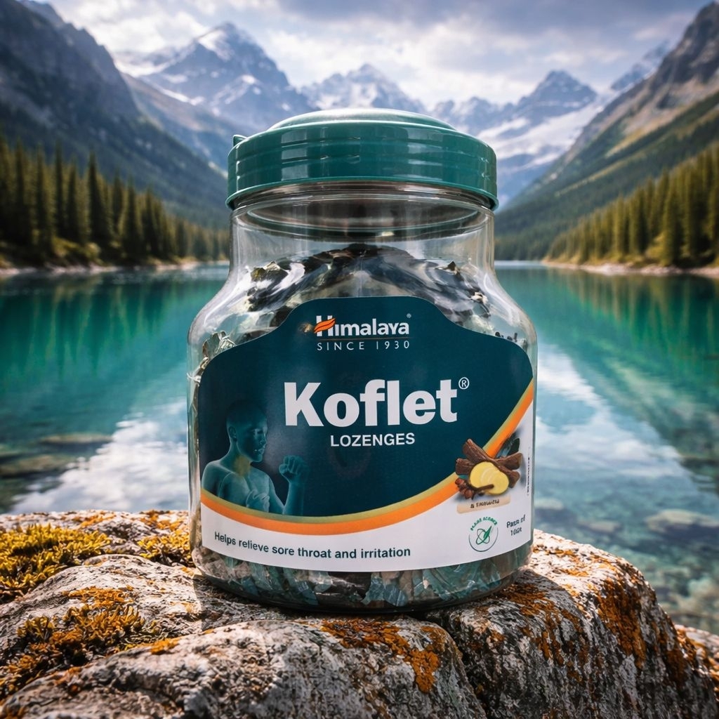 Himalaya koflet lozenges100 net quantity