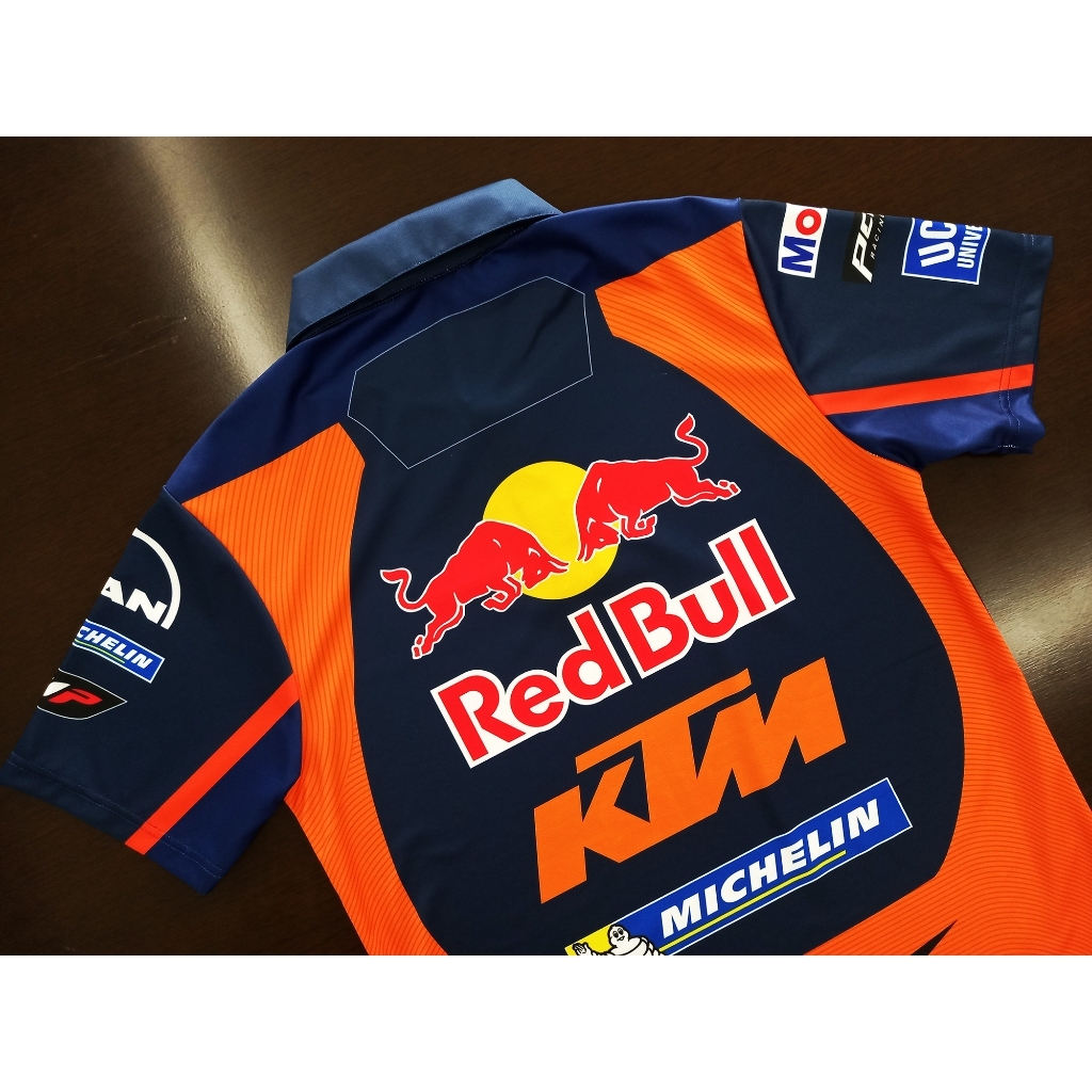 เสื้อPolo MotoGP เสื้อโปโลโมโตจีพีทีม เรดบูล KTM เรสซิ่ง 2025 #MG0196 รุ่น แบรด บินเดอร์#33 ไซส์ S-5XL - รูปที่ 3