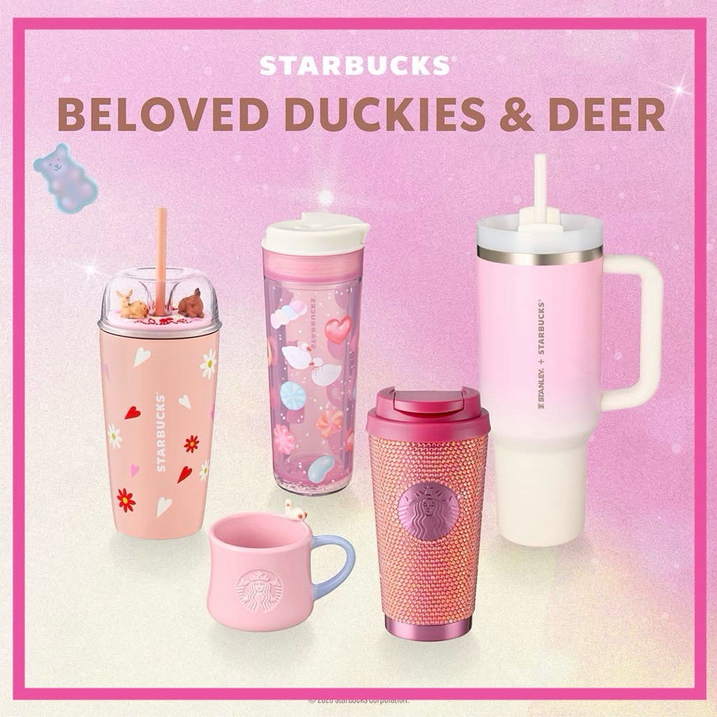 💯%💕Starbucks Cups valentine Collection 2026วาเลนไทน์ Starbuckscups แก้ว starbcuks Cups ของแท้จาก SHOP 💯%