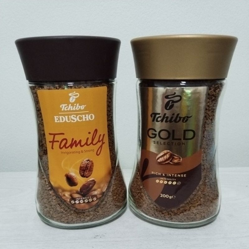 กาแฟ ทชิโบ แฟมิลี่ คอฟฟี่ &โกลด์ ซีเล็คชั่น กาแฟสำเร็จรูป100% (ขนาด200กรัม)