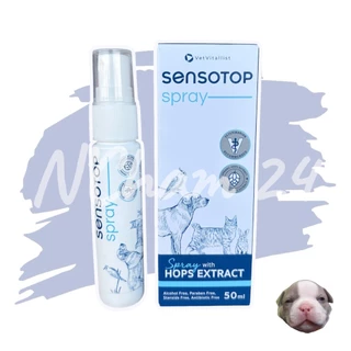 Sensotop spray สำหรับพ่นผิวหนังสัตว์เลี้ยง โรคผิวหนังติดเชื้อ
