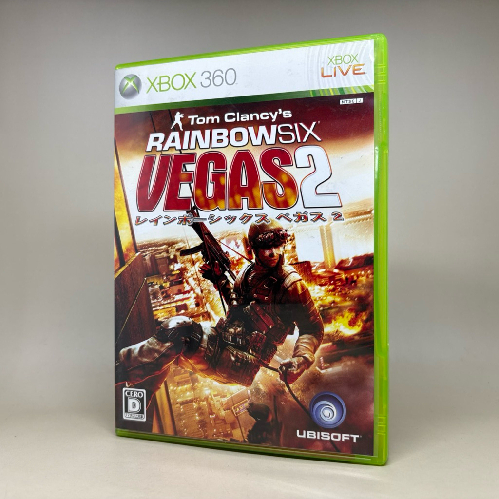 Tom Clancy's Rainbow Six Vegas 2 (Support XBOX ONE) | XBOX 360 Original DVD Games NTSC-J | Japanese 