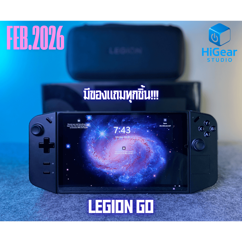 [พร้อมส่ง]LEGION GO [LENOVO] QHD+ ขนาด 8.8 นิ้ว 144Hz AMD Ryzen™ Z1 Series Handheld PC