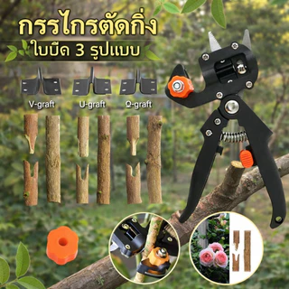 กรรไกรตอนกิ่ง คีมตอนกิ่ง ชำเสียบกิ่ง 3 ใบมีด 3IN1 ตัดได้ 3แบบ กรรไกรตัดกิ่งไม้ กรรไกรตัดกิ่งกรรไกรตอนกิ่งทำสวน