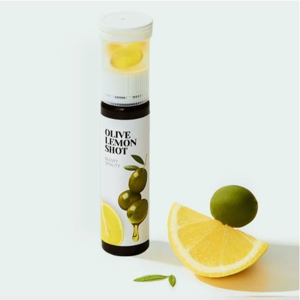 LATIB Olive Lemon Shot Special Set ( 1 กล่อง มี 14 ขวด) น้ำมันมะกอกเลมอน Shot