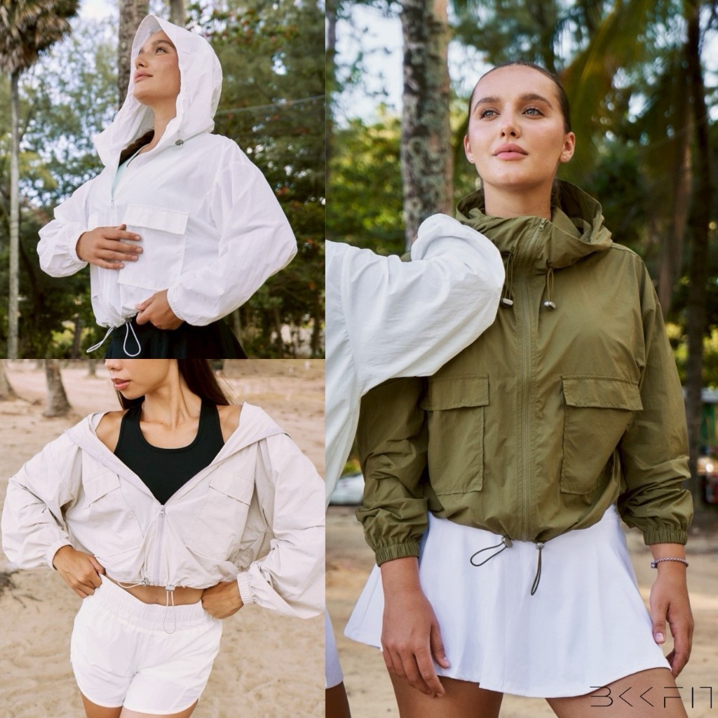 BKKFit UV Hoodie Jacket UPF50+ เสื้อคลุมกันแดด พร้อมหมวก