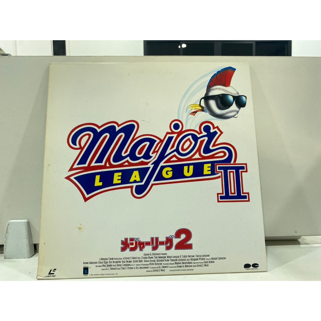 1LD แอลดี แผ่นเลเซอร์ดิสก์ Major League II //Major League II  (J4C136)