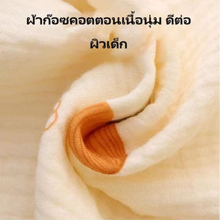 หมอนเด็กอ่อน ป้องกันหัวเบี้ยว เนื้อผ้ามัสลินกุ๊นขอบ ระบายอากาศได้ดี สำหรับเด็กแรกเกิด 0-12 เดือน
