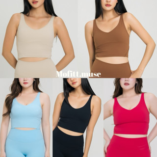 Mofitt.muse| Define Bra สปอร์ตบราตัวยาวออกกำลังกาย S-2XL ใส่…
