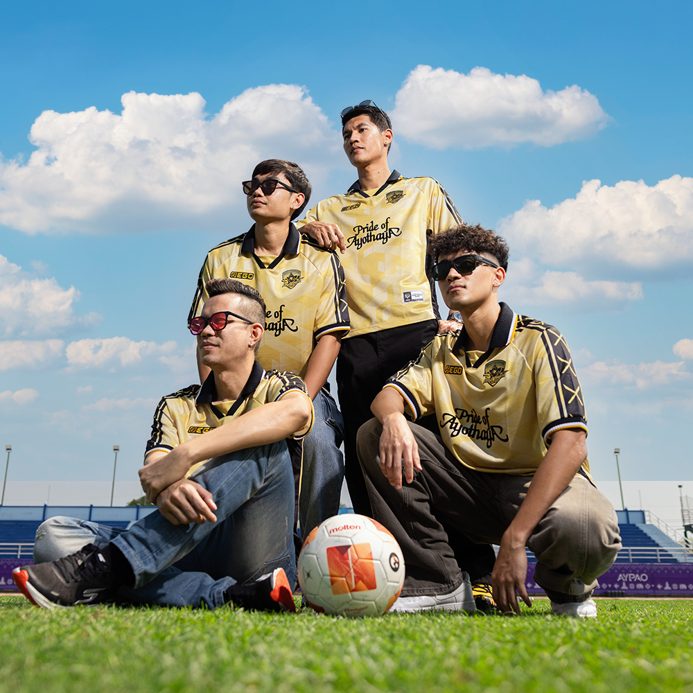 EGO x AYUTD เสื้อโปโลเรโทรทรงโอเวอร์ไซส์ Ayothaya Warrior – โปรปัง