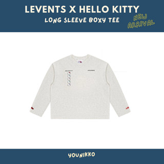 (รอบส่ง 21/4)  สินค้าใหม่ Levents X Kitty เสื้อแขนยาว Emotio…