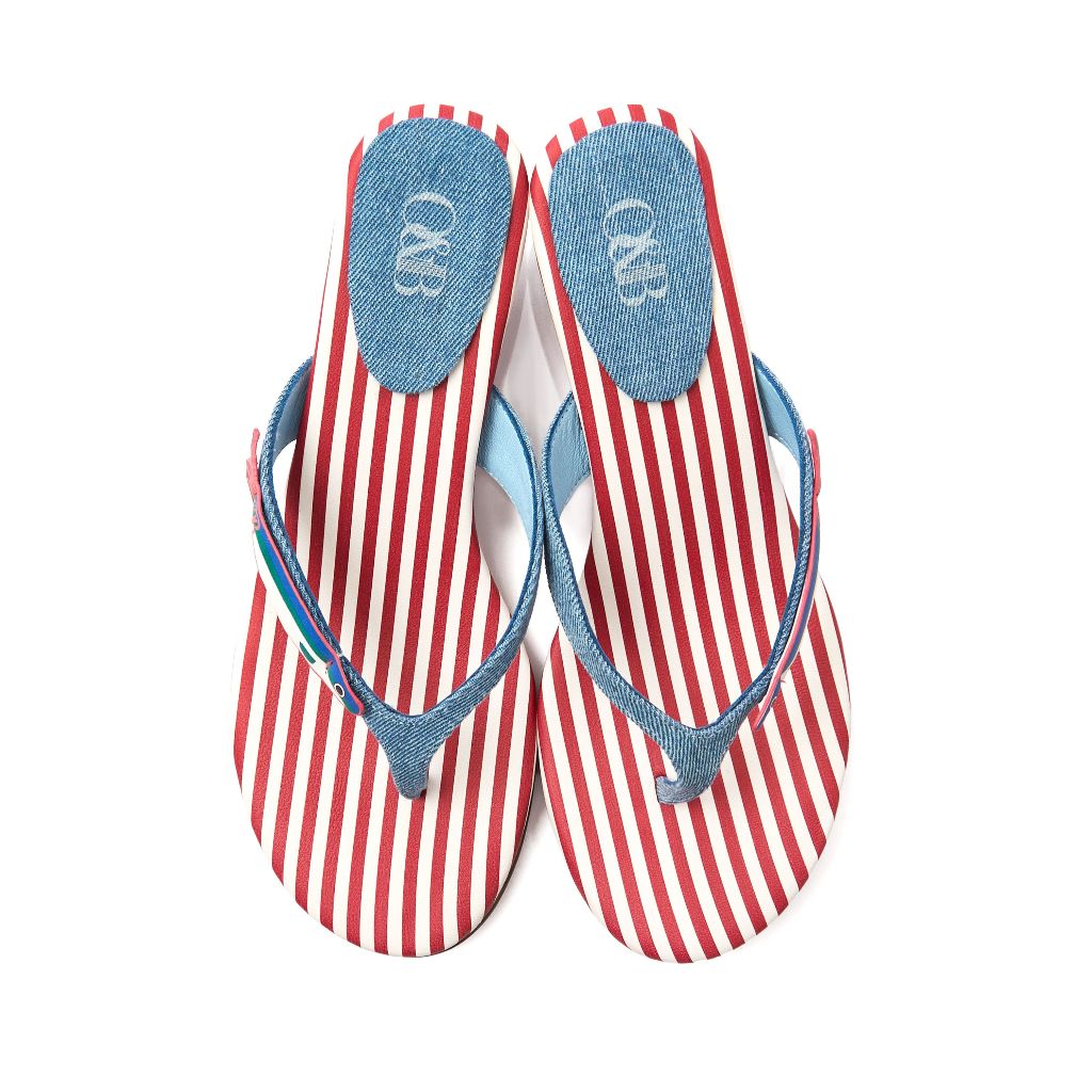 O&B รองเท้าแตะส้นสูง รุ่น SOL DE HEELS IN BLUE SANGRIA-11288SA00743F_S6BLXX