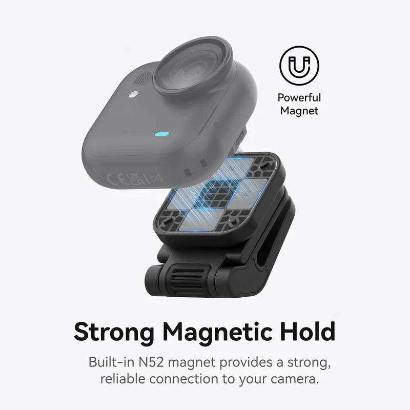 Telesin Insta360 Go Ultra Magnetic Pivot Clip คลิปหนีบแม่เหล็ก thumbnail 8