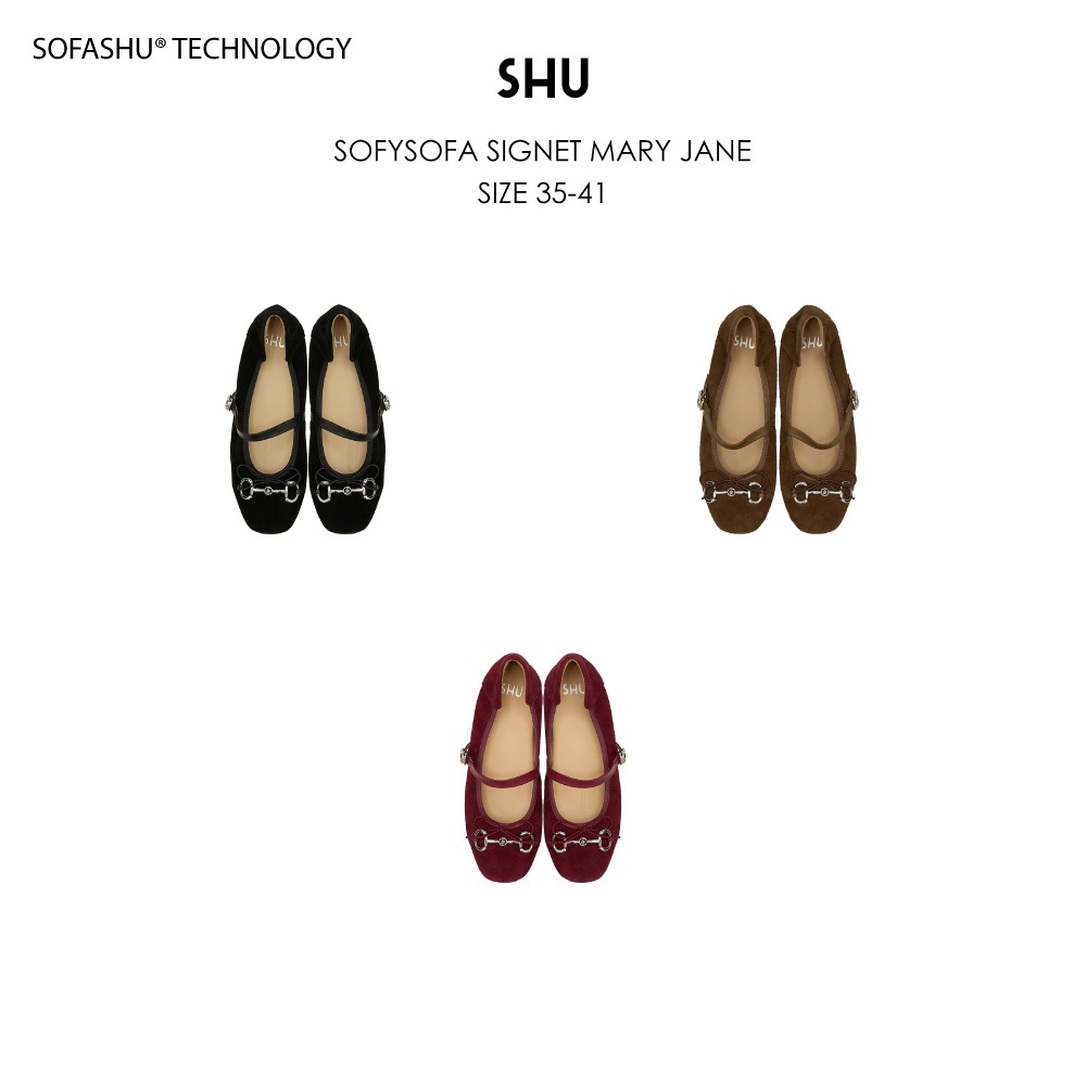 SHU SOFYSOFA SIGNET MARY JANE รองเท้า