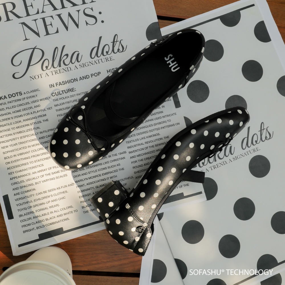 SHU SOFYSOFA 1" POLKA DOTS MARY JANE