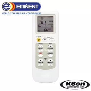 รีโมทแอร์ อีมิเน้นท์ ใช้แทนรีโมทอีมิเน้นท์ A06-RM-HS0INT-0501 ได้ Eminent Substitute Air Conditioner Remote Control