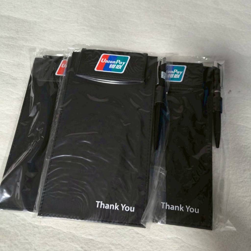 Bill Pad แผ่นรองเซ็นต์บิล พร้อมปากกา แผ่นรองเซ็นต์สลิปบัตรเครดิต พร้อมปากกา มีช่องเสียบปากกา เกรดดี สินค้าใหม่