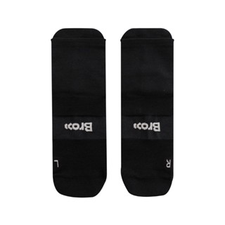 BROOO PRO RUNNING LOW CREW SOCK BLACK