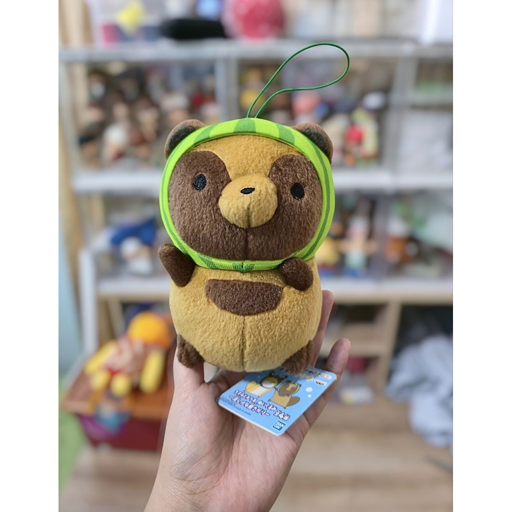 ตุ๊กตาจิ้งจอกคิตสึเนะ ทานูกิ tanuki to kitsune งานแท้ญี่ปุ่น ป้ายห้อย