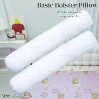 หมอนหนุน หมอนข้างเนื้อผ้าไมโครไฟเบอร์ ใยสังเคราะห์ Polyester 100% ป้องกันไรฝุ่น