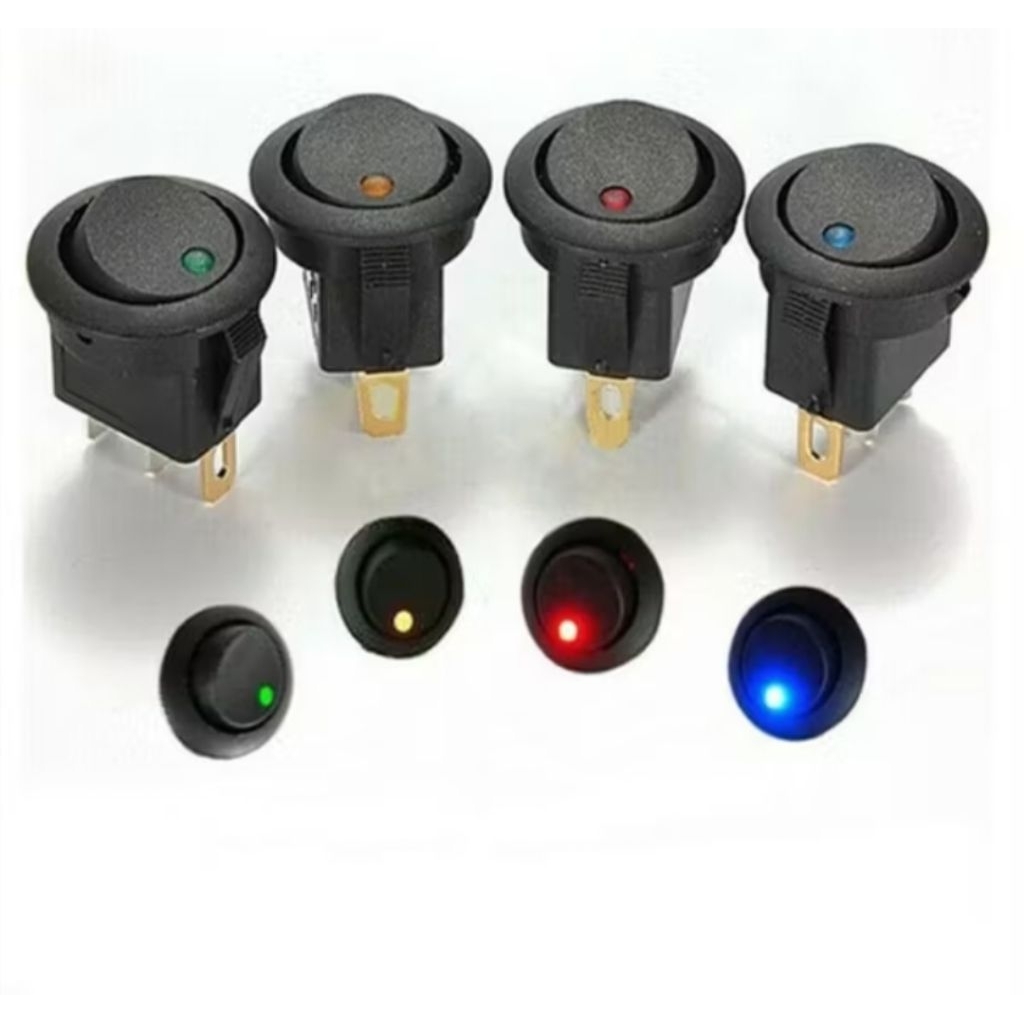 สวิทช์ LED 12v. 20mm.