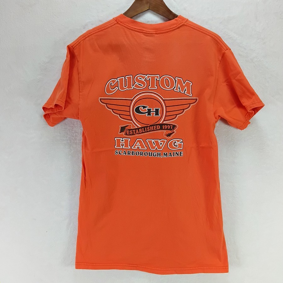 เสื้อยืด Biker Custom T-Shirt Sz M # 10008