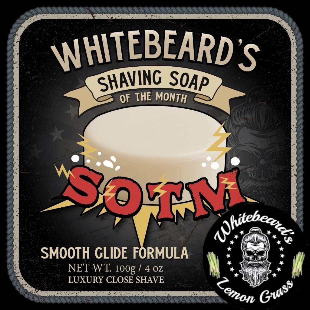 Whitebeard's เปิดตัวสบู่ครีมโกนหนวด "Shave of the Month" ประจำเดือนกุมภาพันธ์