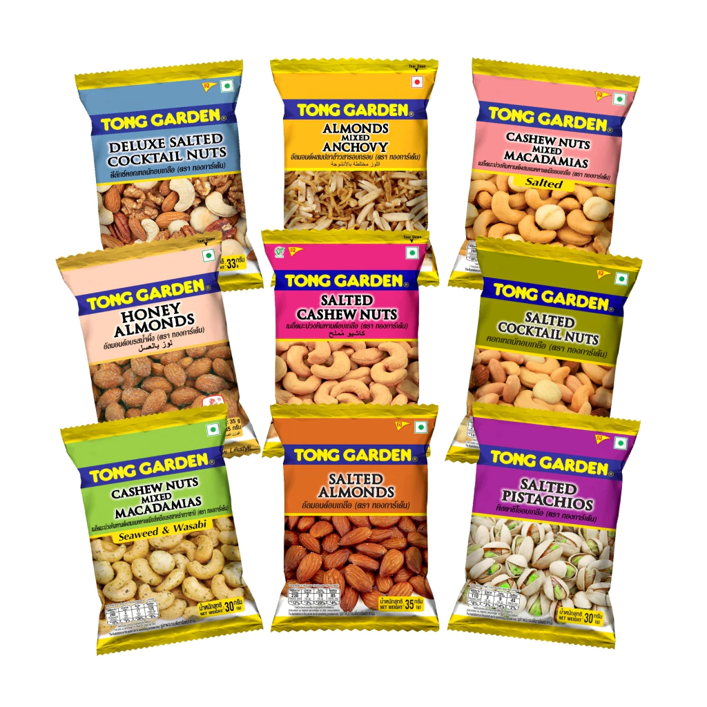 Tonggarden แพ็คสุดคุ้ม แบบแพ็ค 2 ซอง ขนาด 30-40 กรัม (ราคาปกติซองละ 35 บาท)