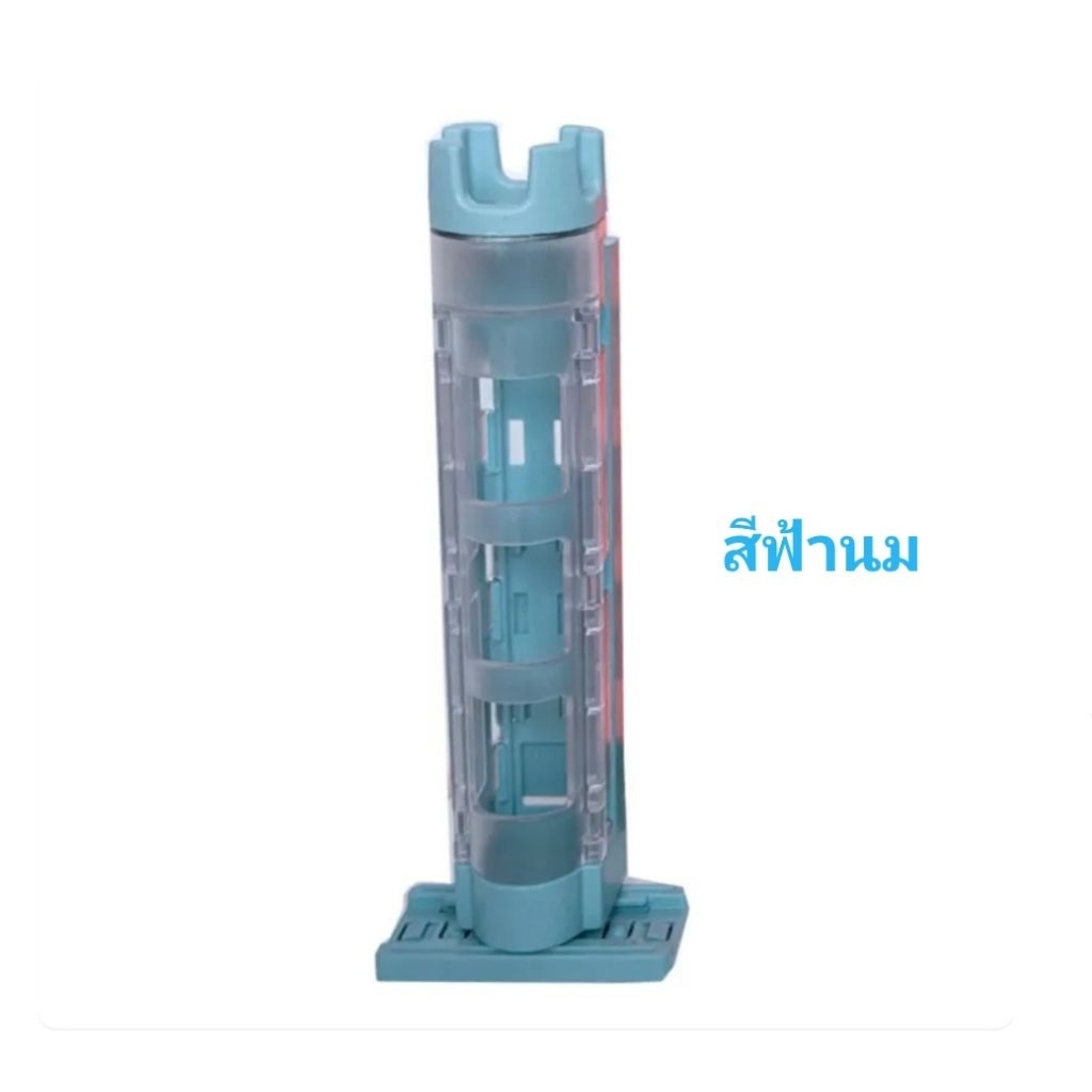 กระบอกปักคันเบ็ดตกปลา ชั้นวางบาร์เรล อะคริลิค หลากสี