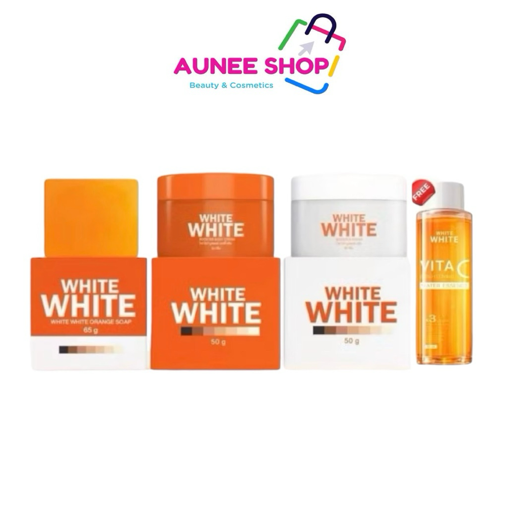 ส่งฟรี/มีไลฟ์ (เซ็ตใหม่) ครีมไวท์ไวท์ แพคเกจใหม่ล่าสุด