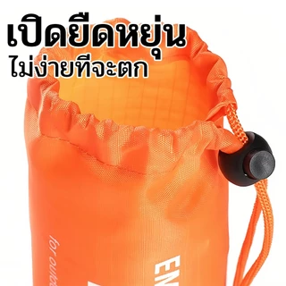 ถุงนอนฉุกเฉิน เต็นท์ฉุกเฉิน แบบกันน้ำ กู้ภัยสำหรับตั้งแคมป์และการเดินป่า