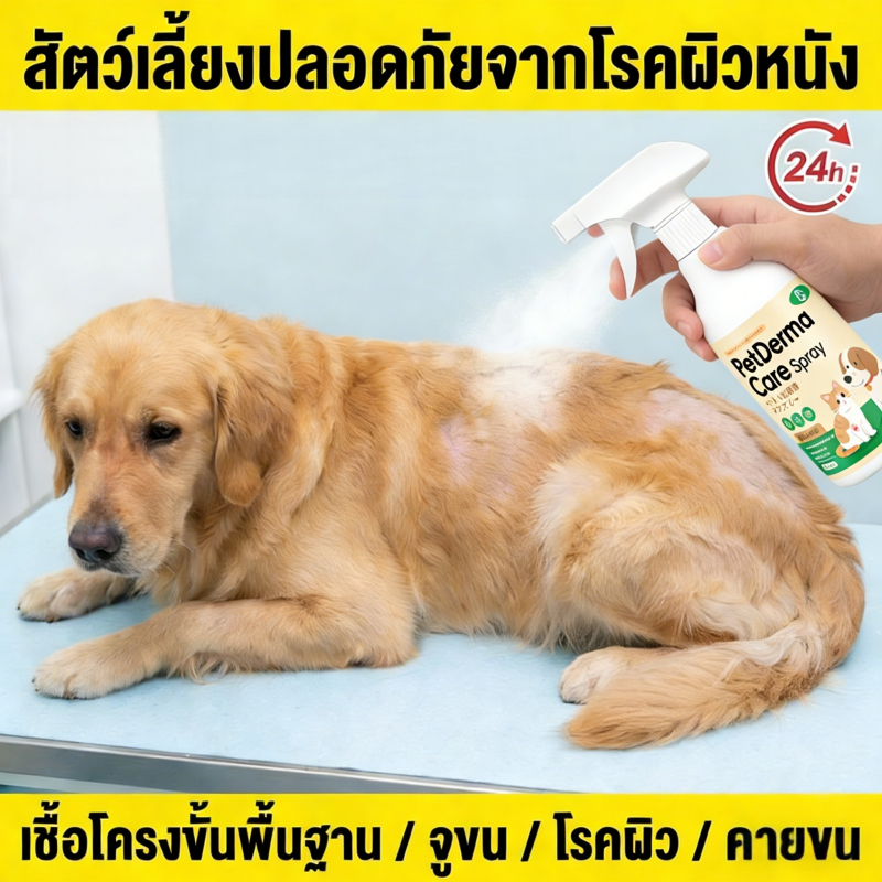 🚀 ของพร้อมส่ง💥NANA สเปรย์ผิวหนังสัตว์เลี้ยง ขี้เรื้อน เรื้อน แผลสุนัข ใช้ได้ทั้งสุนัข แมว และสัตว์เลี้ยงอื่น ๆ