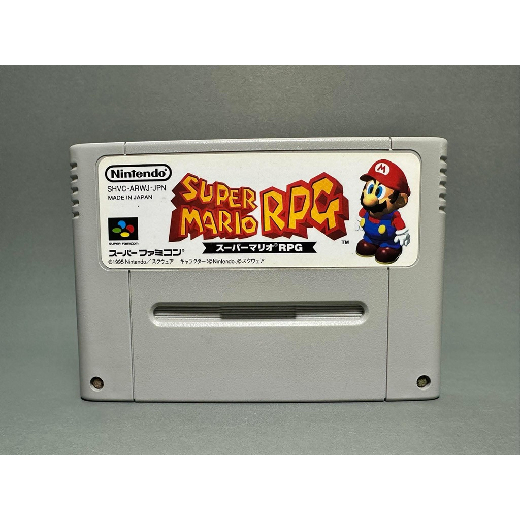 (4) ตลับแท้ Super Famicom(japan)(sfc)  Super Mario RPG