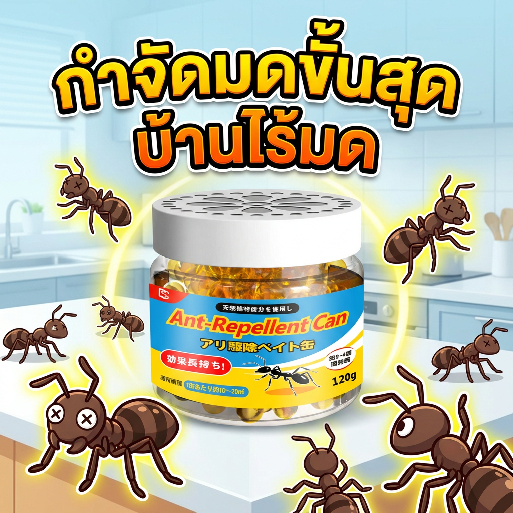 🐜ของจำเป็นสำหรับไล่มด ซื้อ 1 แถม 1🔥SLB ไล่มด ยาไล่มด ยาฆ่ามด กําจัดมด เติมน้ำได้ ใช้ซ้ำได้ มด เจลไล่มด ไล่มดในห้อง