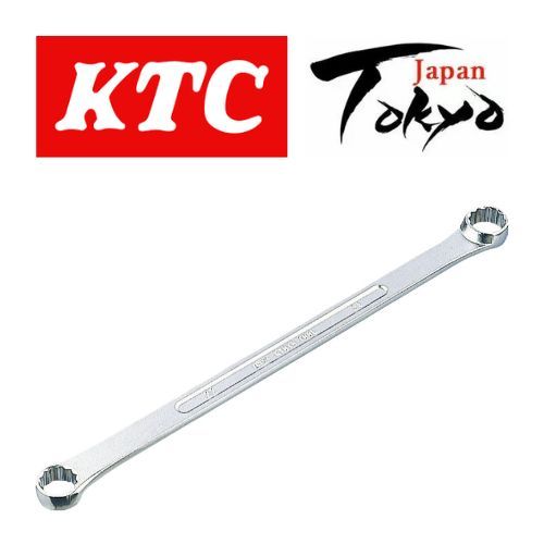 KTC JAPAN ประแจปากตายยาวพิเศษแบบตรง รุ่น M160-12x14, M160-13x15, M160-14x17, M160-16x18, M160-17X19,