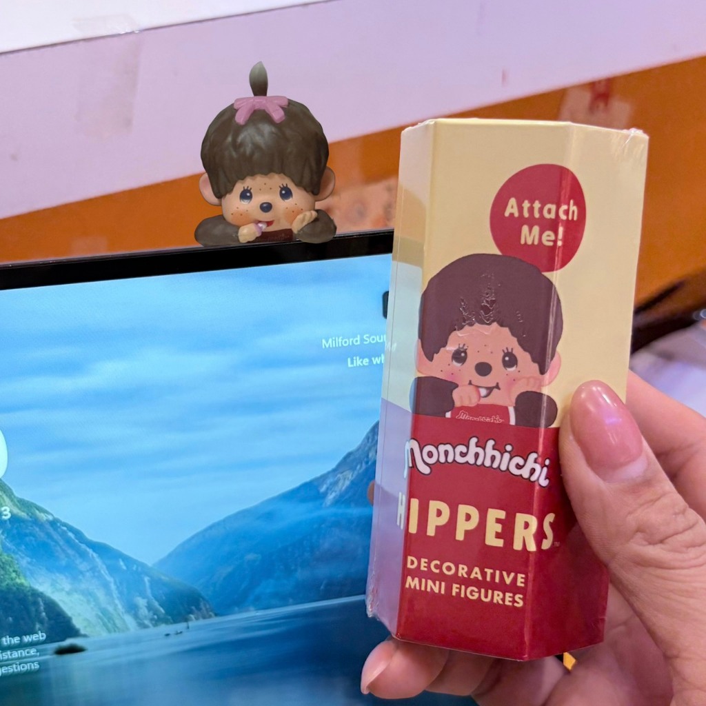 พร้อมส่งในไทย🇹🇭 Monchhichi Hipper Series - เกาะโทรศัพท์ ยกกล่อง ของแท้💯