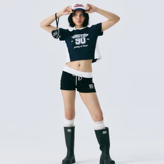 Nineties Design : Sport Club Short Pants กางเกงขาสั้นเอวต่ำ รุ่น Soud