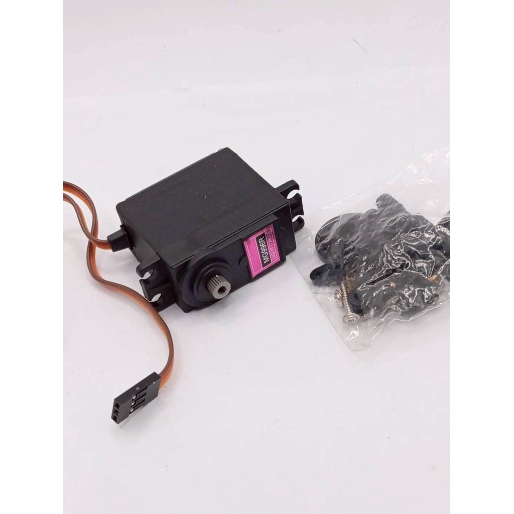 MG-966R เซอร์โวมอเตอร์รุ่น TowerPro MG996R 360 องศา หมุนซ้าย/ขวา แบบต่อเนื่อง ล็อกตำแหน่งหยุดไม่ได้