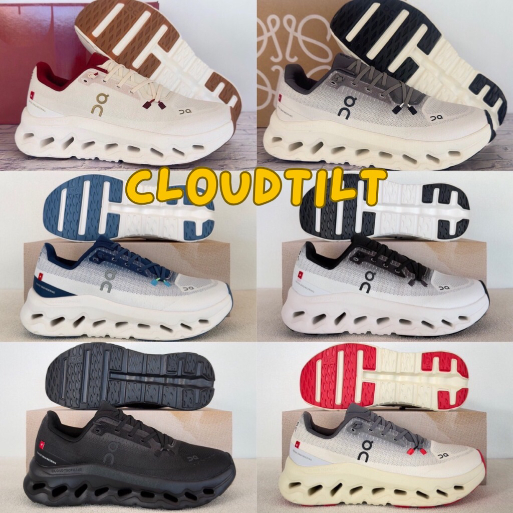 รองเท้าผ้าใบ รองเท้าวิ่ง Cloudtilt ราคาโปร รุ่นฮิต เบา ใส่สบาย ทรงสวย มีกล่อง ส่งในไทย
