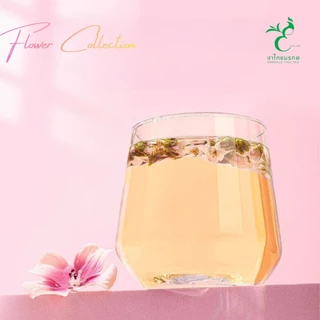 ชาดอกซากุระพรีเมี่ยม | Flower Collection | Sakura Cherry Blossom Tea ดอกเต็ม น้ำชาสีทองใส ชาดอกไม้ระดับพรีเมี่ยม