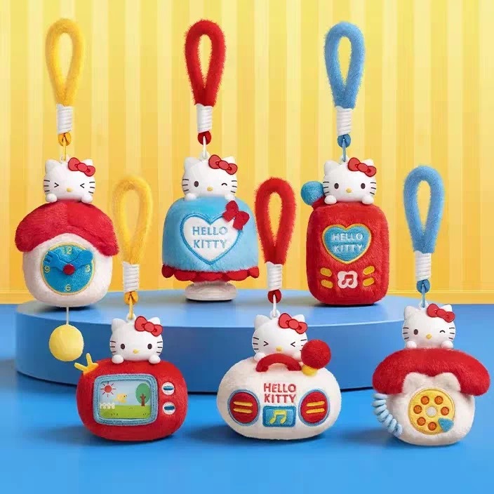 (สุ่ม/พร้อมส่ง🇹🇭) พวงกุญแจ Hello Kitty Afternoon Tea / Fun mini home Series
