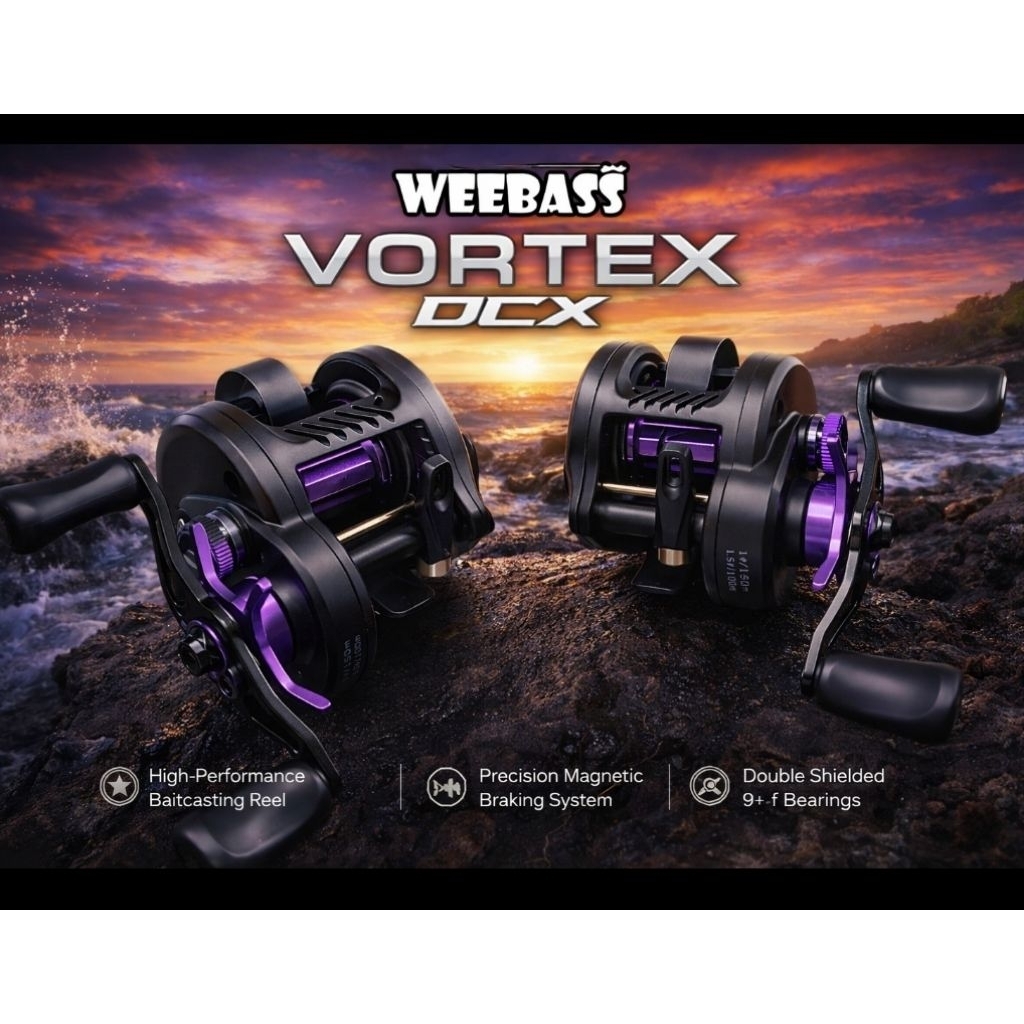 WEEBASS VORTEX DCX รอกทรงกลม