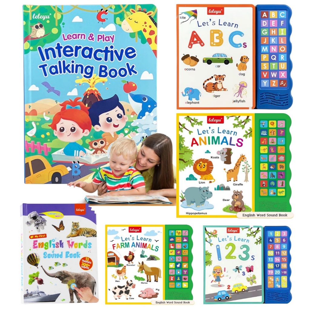 หนังสือเสียงภาษาอังกฤษพูดได้ English Word Sound Book