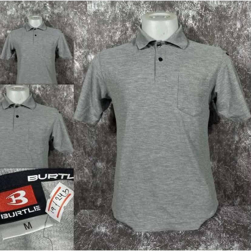 เสื้อ burtle เสื้อทรงโบโล ไซซ์์ M อก19ยาว24.5 แบรนดังจากญี่ปุ่นระบายความร้อนได้ดี มือสอง