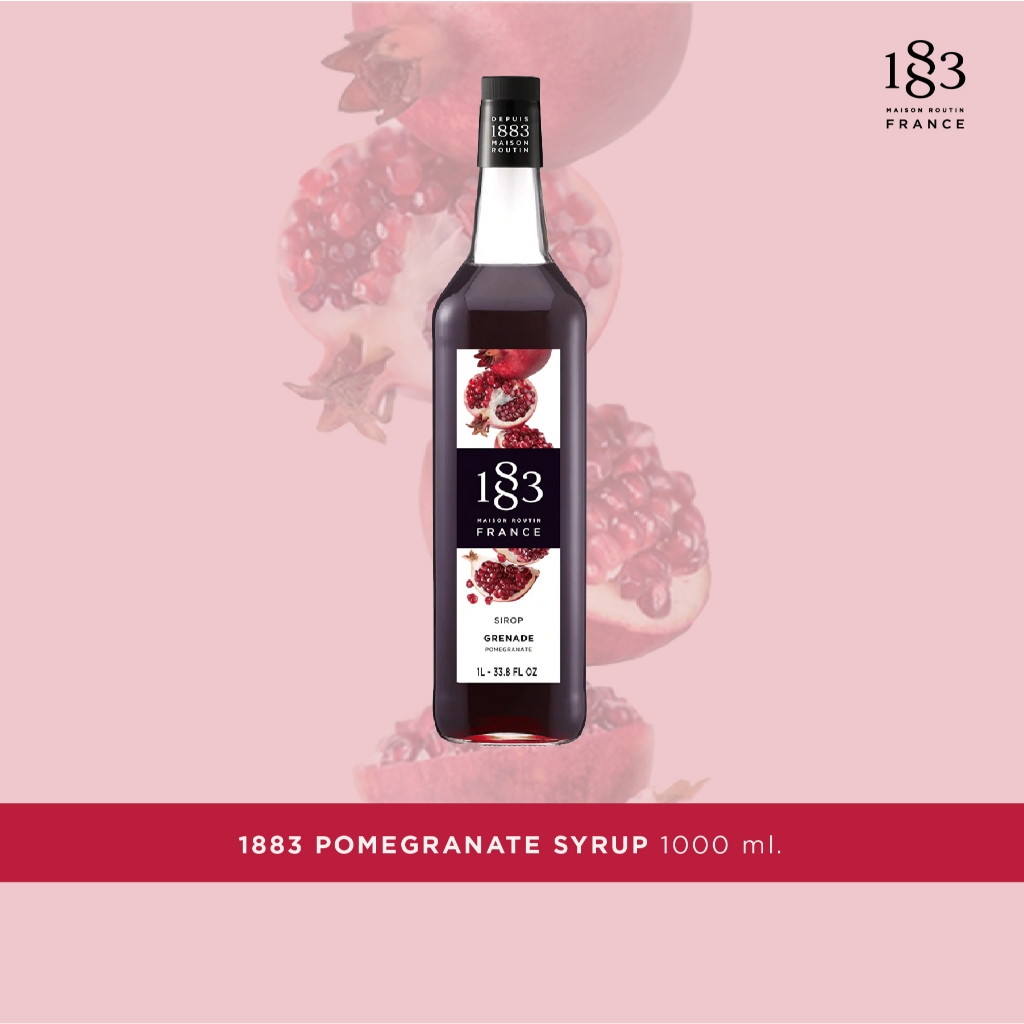 1883 Syrup น้ำเชื่อมกลิ่นทับทิม 1000 มล. (1883 POMEGRANATE SYRUP 1000 ml.)