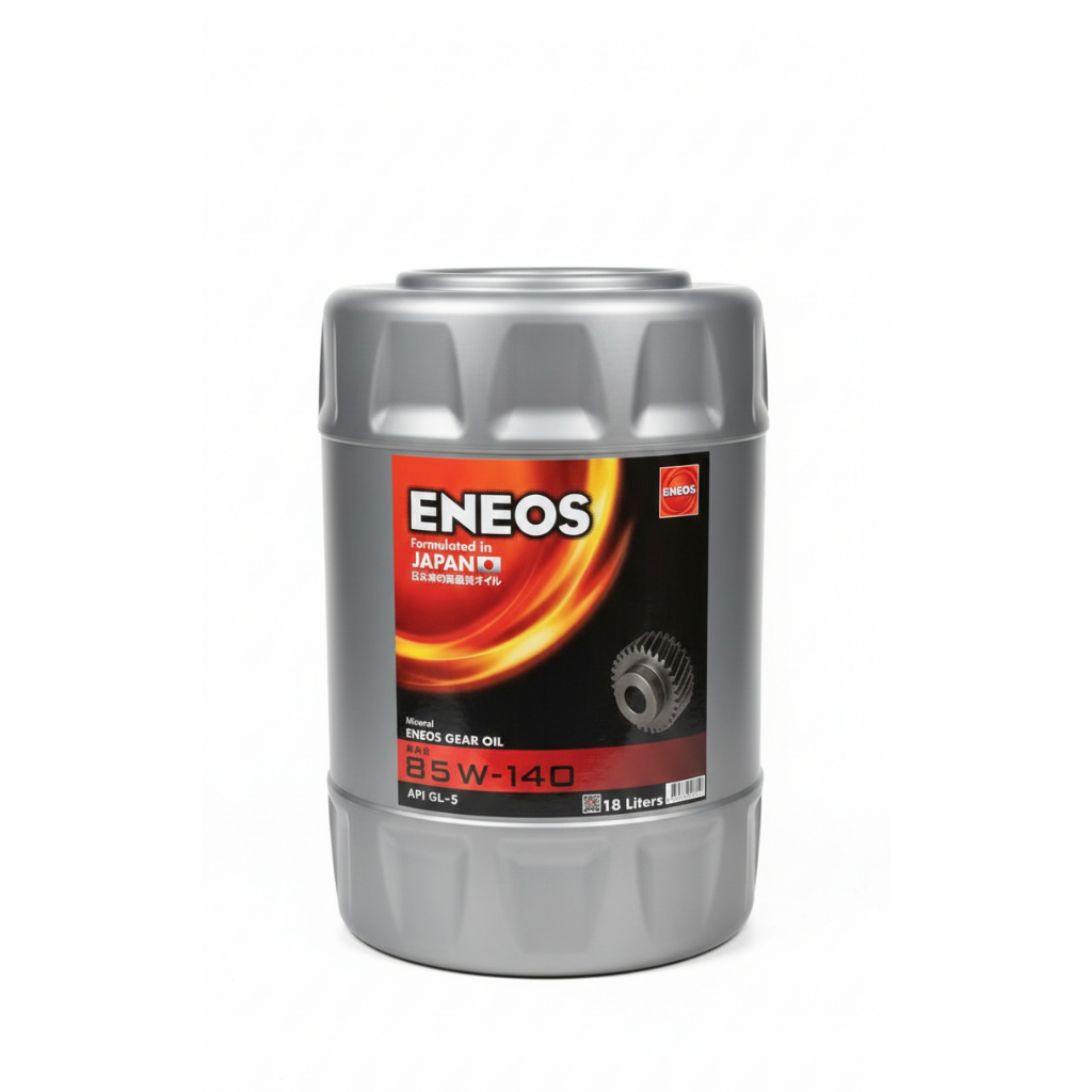 ENEOS GEAR OIL GL-5 SAE 85W-140 18L เอเนออส น้ำมันเกียร์ GL5 85W140 เกียร์และเฟืองท้าย น้ำมันเกียร์ธ