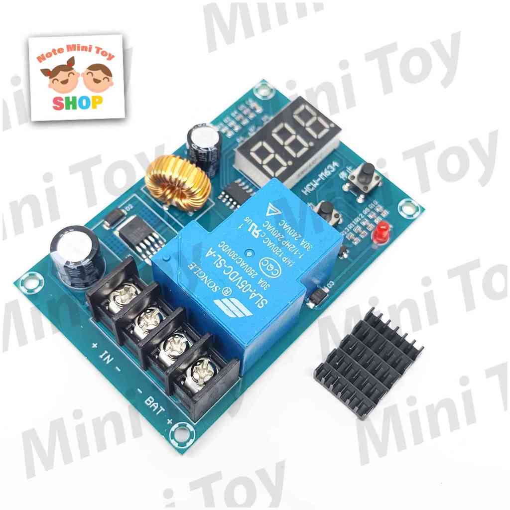 ตำต่อเต็มตัด เต็มตัดต่ำต่อ M604 XH-M604 โมดูลควบคุมการชาร์จแบตเตอรี่ 6-60V แบตเตอรี่ขนาด 12V 24V 48V